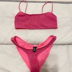 mica pitaya sparkle triangl bikini set